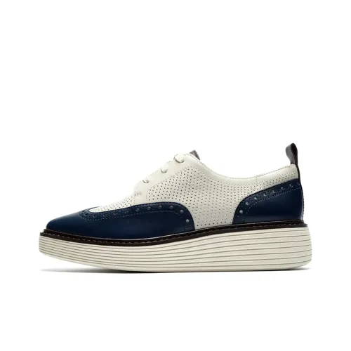 COLE HAAN Casual Shoes Women's Low-Top White/Blue