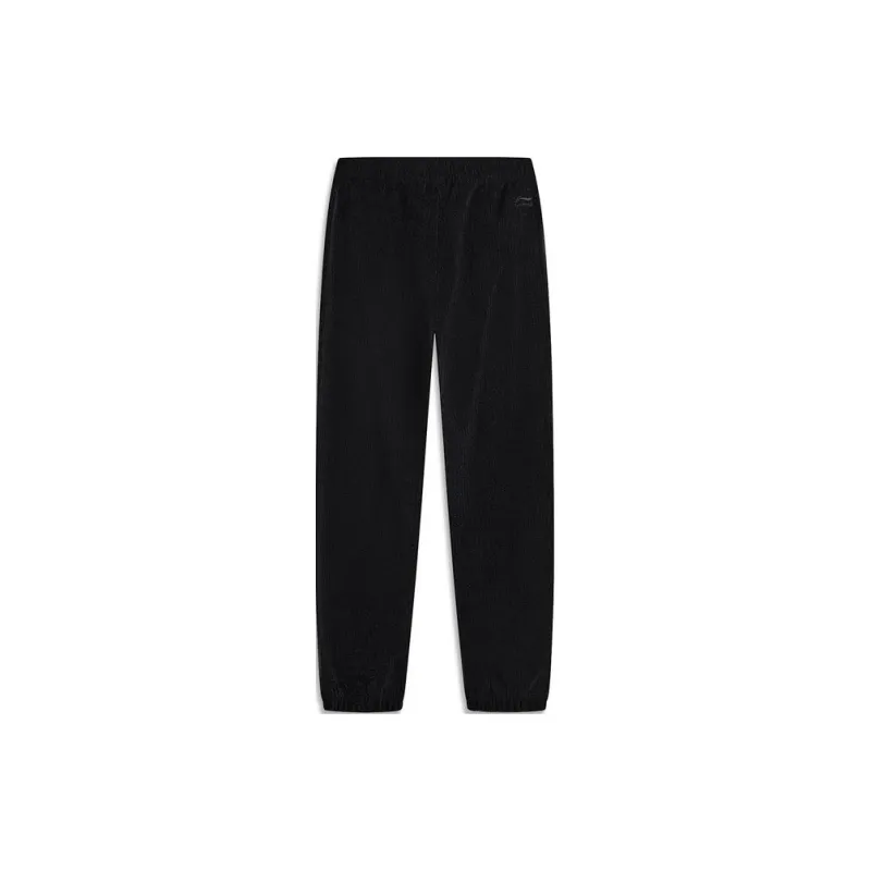 LiNing Knitted Sports Pants Women's Black-1