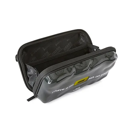 MSGM CrashBaggage Polycarbonate Camera Bag, Shoulder Bag, Crossbody Bag Medium Size Unisex Black-2