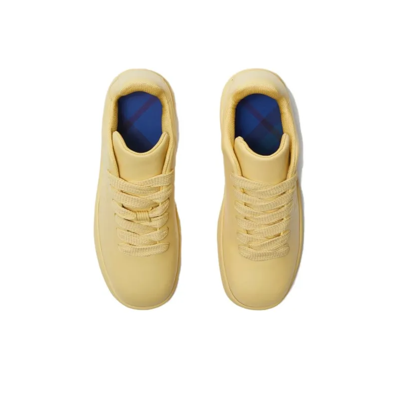 Burberry Bo Low Top Skateboard Shoes Men's Yellow-2