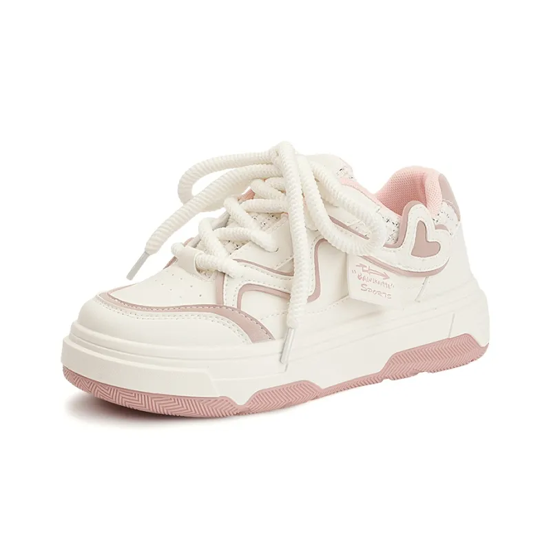 MKTKM Slip-Resistant Cushioning Wear-Resistant Lightweight Height-Increasing Low-Top Skateboard Shoes Women's-2