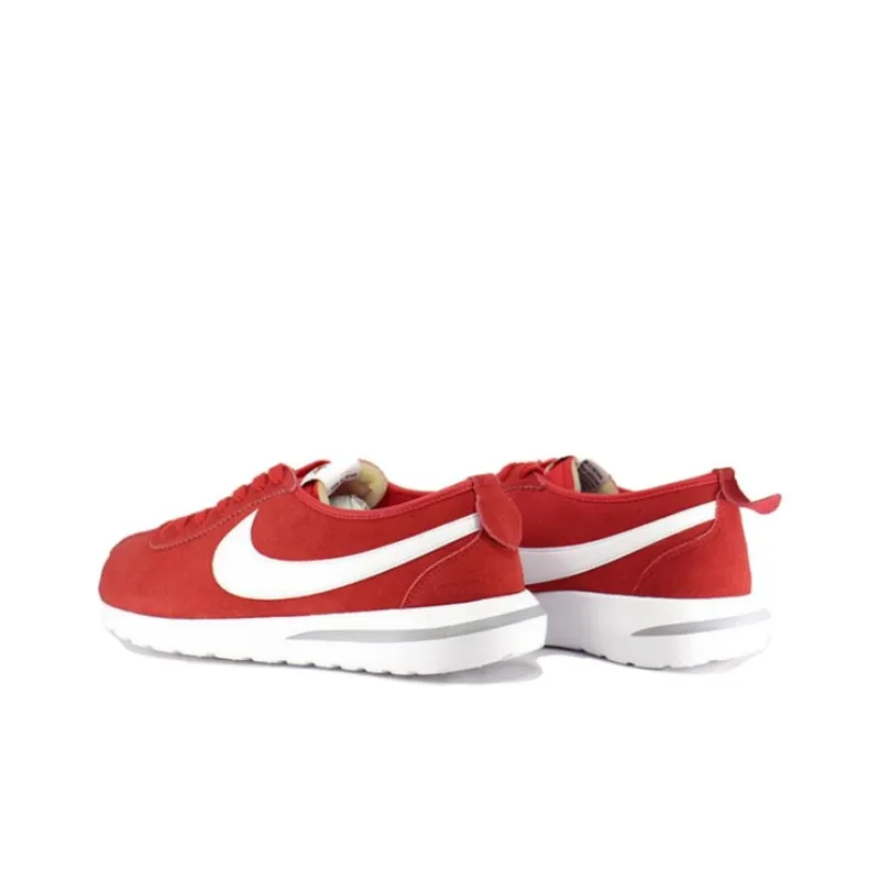 Nike Roshe NM Durable Breathable Low-Top Running Shoes Unisex Red White-3