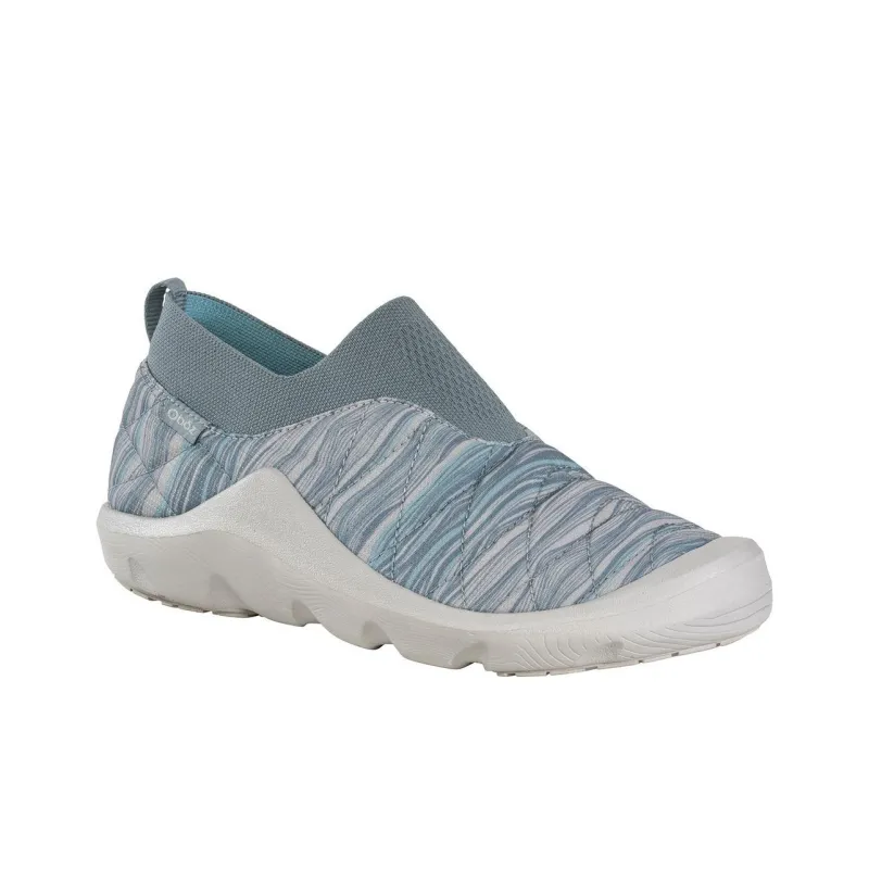 Oboz Footwear Whakatā Puffy Lightweight Low-Top Outdoor Shoes Unisex Blue White-2