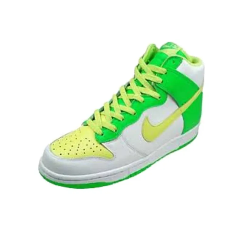 Nike Dunk High White/Lemon Chiffon Radiant Grey-2