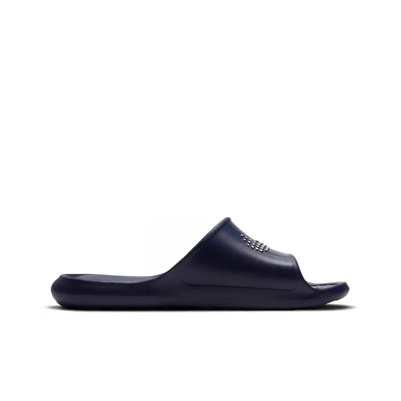 Nike Victori One Shower Slide Polka Dot Swoosh Midnight Navy-1