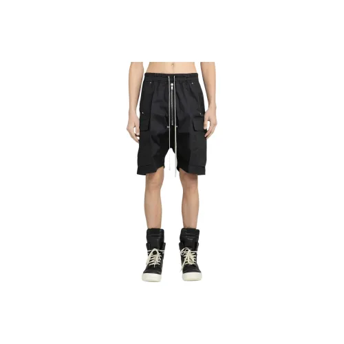 RICK OWENS Casual Shorts Men Black