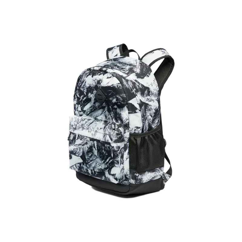 LiNing Sports Life Collection Polyester Sports Backpack Regular Unisex Black And White All Over Print-1