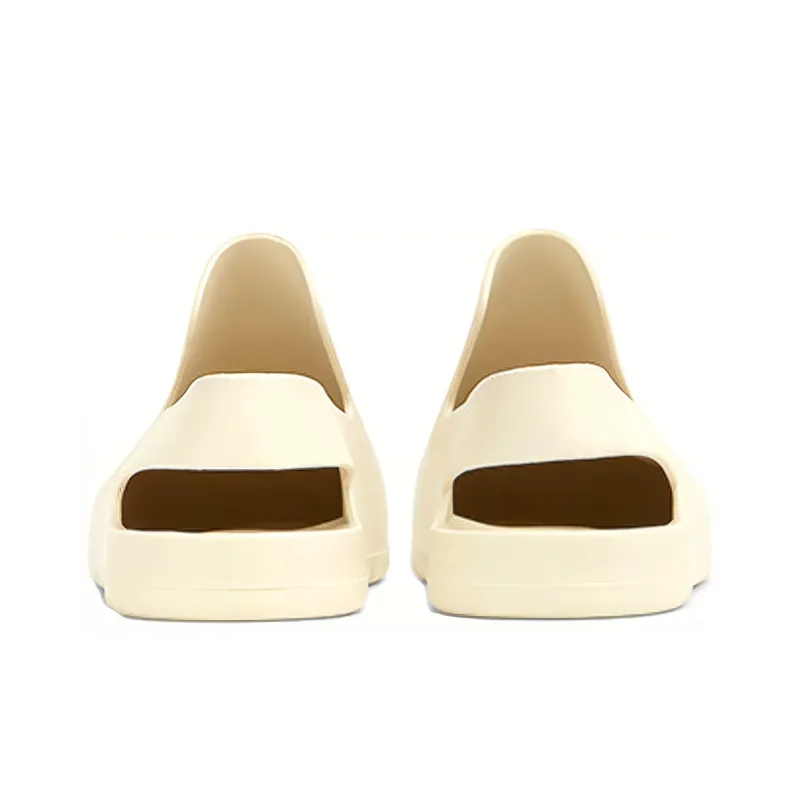 Bottega Veneta Rubber Slingback Puddle Shoe White-4