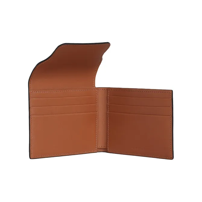 CELINE Flap Origami Wallet In Triomphe Canvas And Lambskin-3
