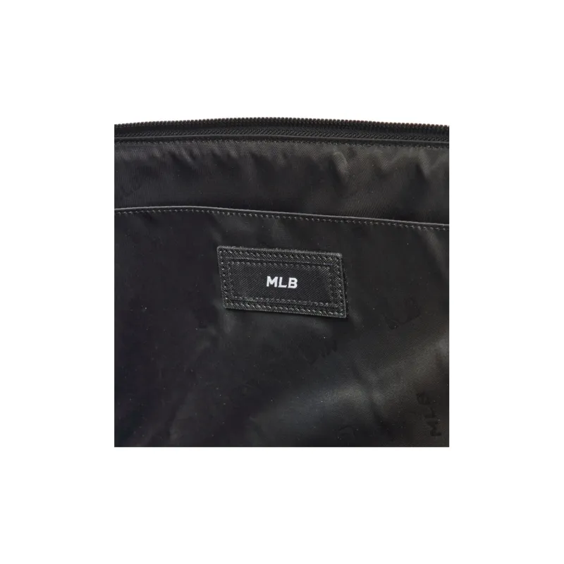 MLB Monogram Collection Polyester Camera Bag Clutch Regular Unisex Black-5