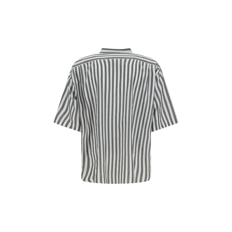 Acne Studios Stripe Button Up Shirt-1