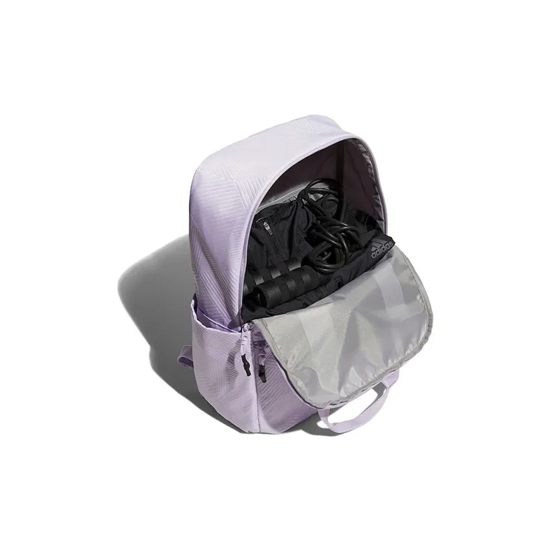 Adidas Polyamide Polyester Backpack Regular Unisex Purple-3