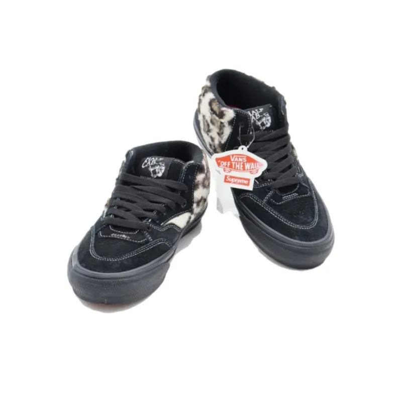 Vans Half Cab X Supreme Leopard Half Cab 'Black'-2
