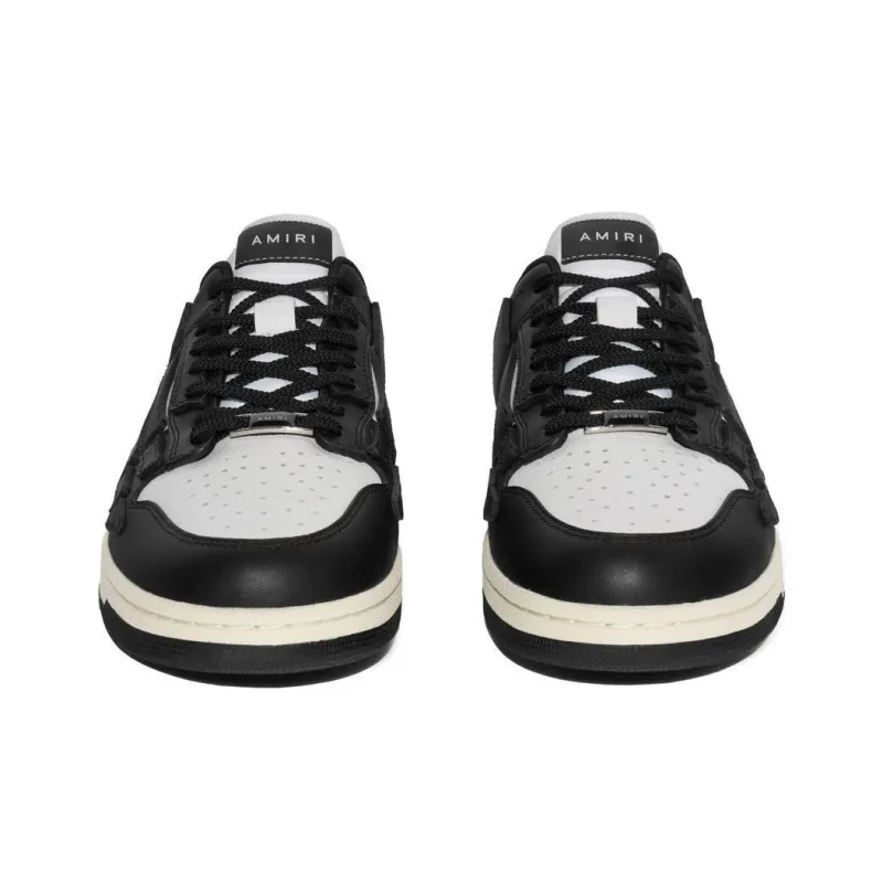 AMIRI Skel Slip On Black-2
