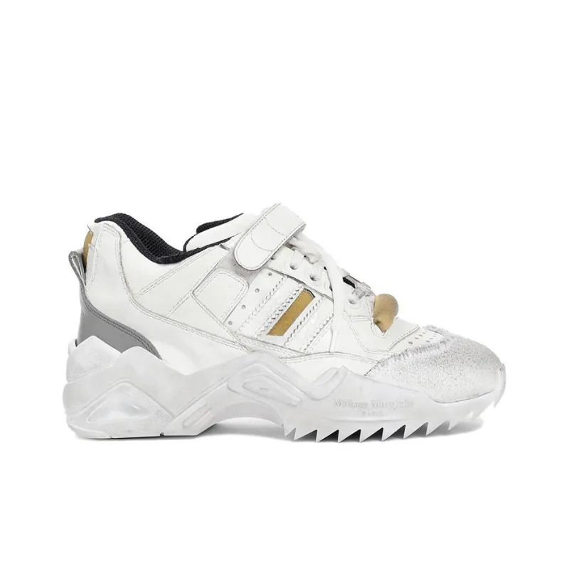 Maison Margiela Replica Cushioning Anti Slip And Wear Resistant Low Top Chunky Sneakers Women's White-3