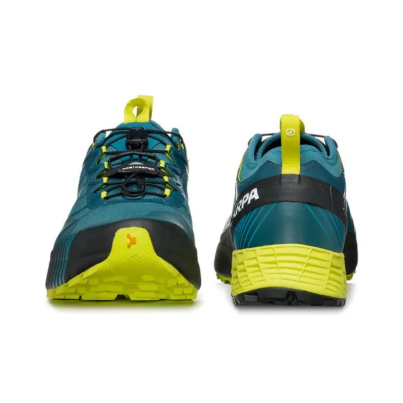SCARPA Ribelle Cushioned Slip-Resistant Low-Top Running Shoes Men's Green-3
