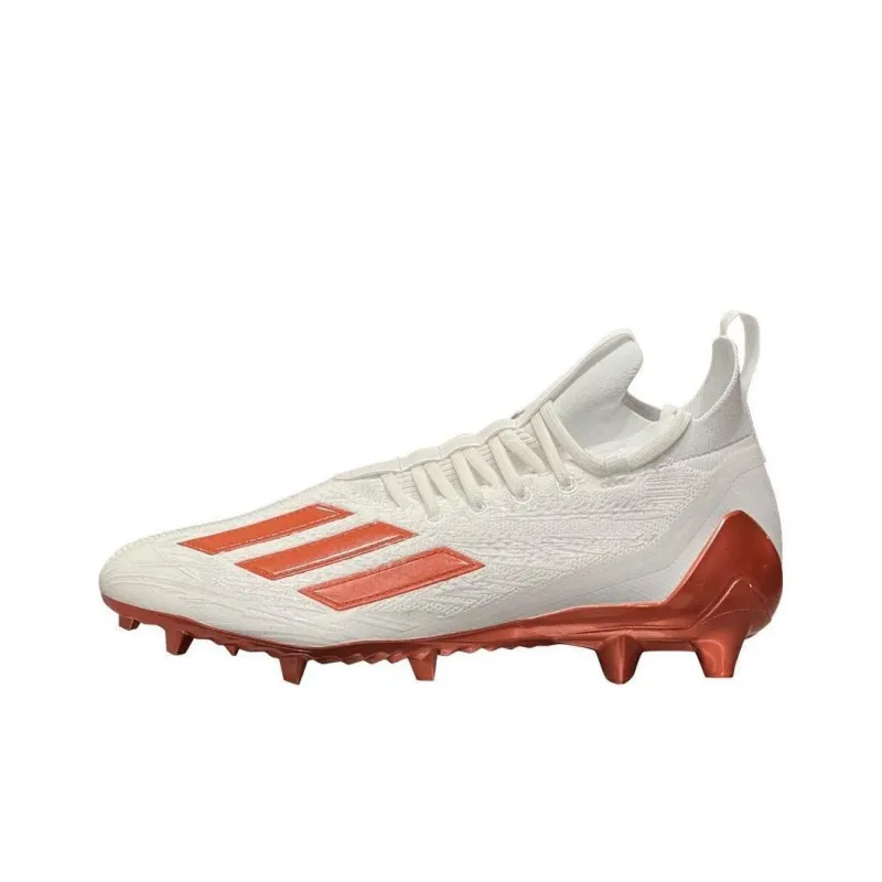 Adidas Adizero Primeknit Cleats 'White Orange'-0