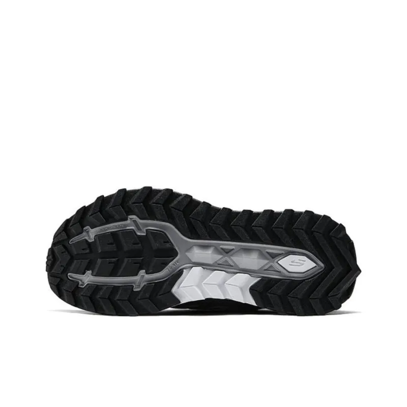 Skechers Abrasion Resistant Low Top Hiking Shoes Women's Black-4