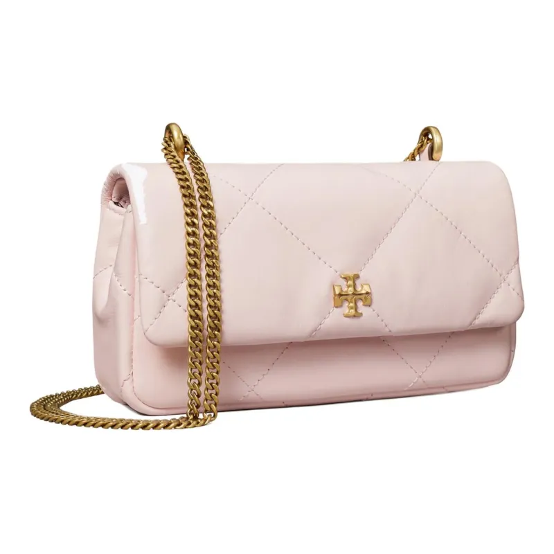 TORY BURCH Kira Cow Leather Crossbody Bag, Shoulder Bag Mini Women's Rose Pink-1