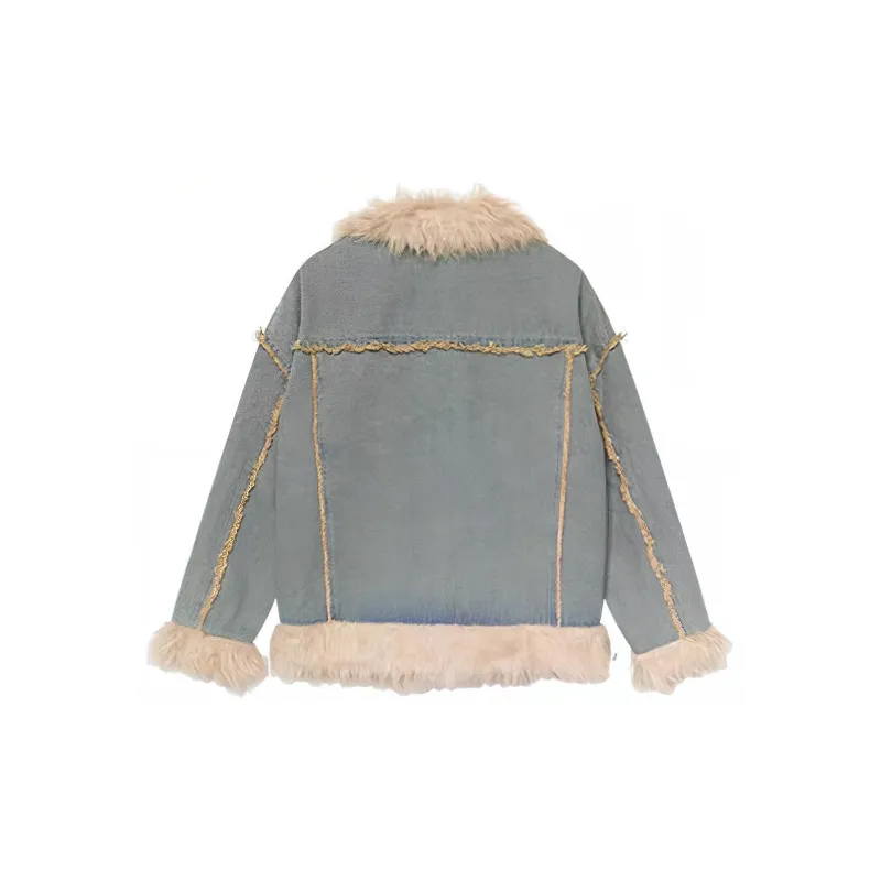 EOEI Puffer Jacket Women's Blue-1