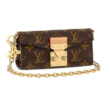 LOUIS VUITTON Cruiser Series Monogram Canvas Handheld Shoulder Bag Storage Bag Women's Brown
