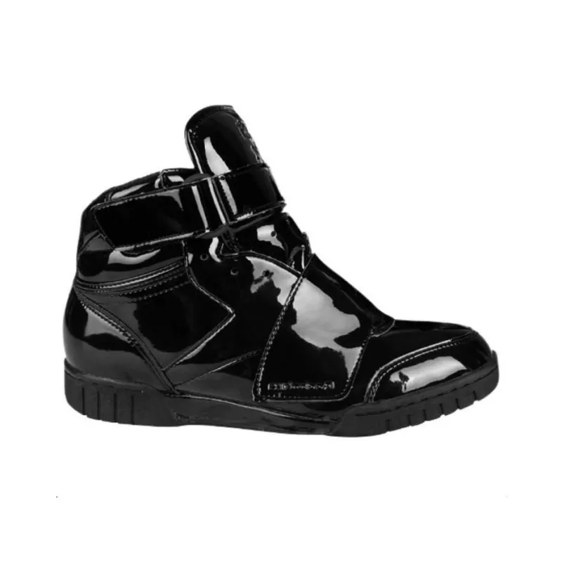 JUUN.J x Reebok Ex-O-Fit Hi 2 Plus V Anti-Slip Wear-Resistant High-Top Skateboard Shoes Unisex Black-1