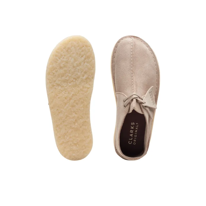 Clarks Low Top Casual Shoes Women's Sand-3
