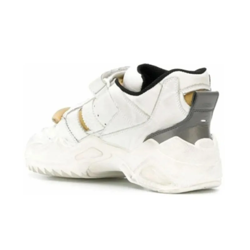 Maison Margiela Replica Cushioning Anti Slip And Wear Resistant Low Top Chunky Sneakers Women's White-2