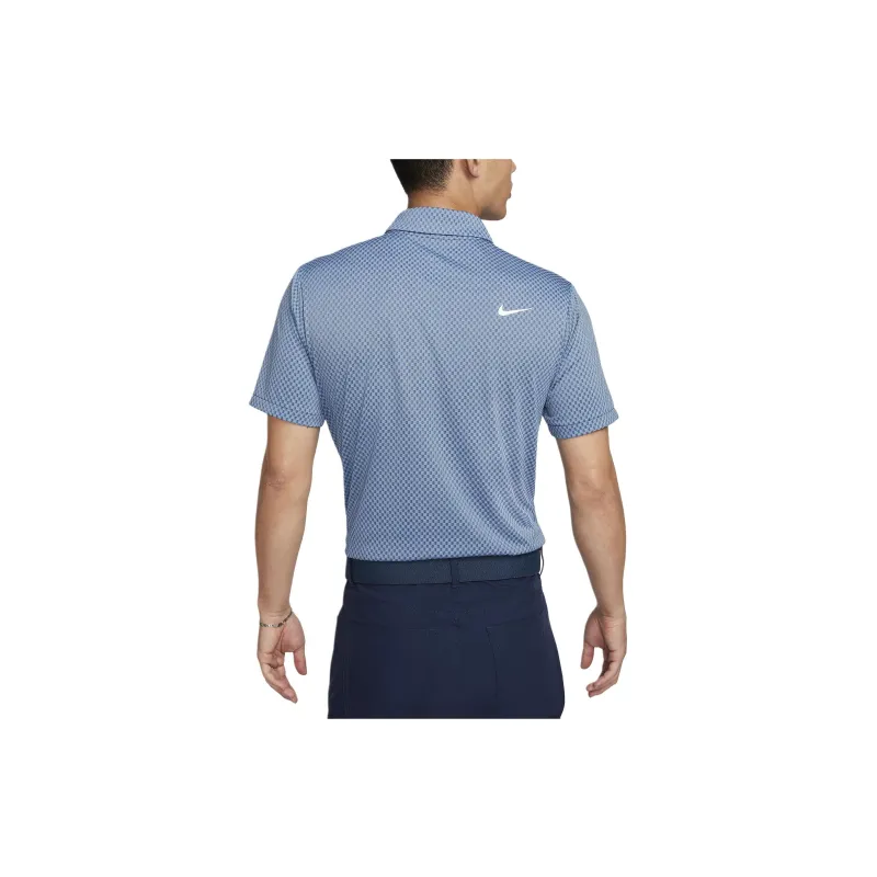 Nike Dri FIT Polo Shirt Men's Marine Blue-1