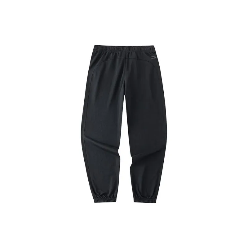 Anta Knitted Sports Pants Women's Basic Black-1