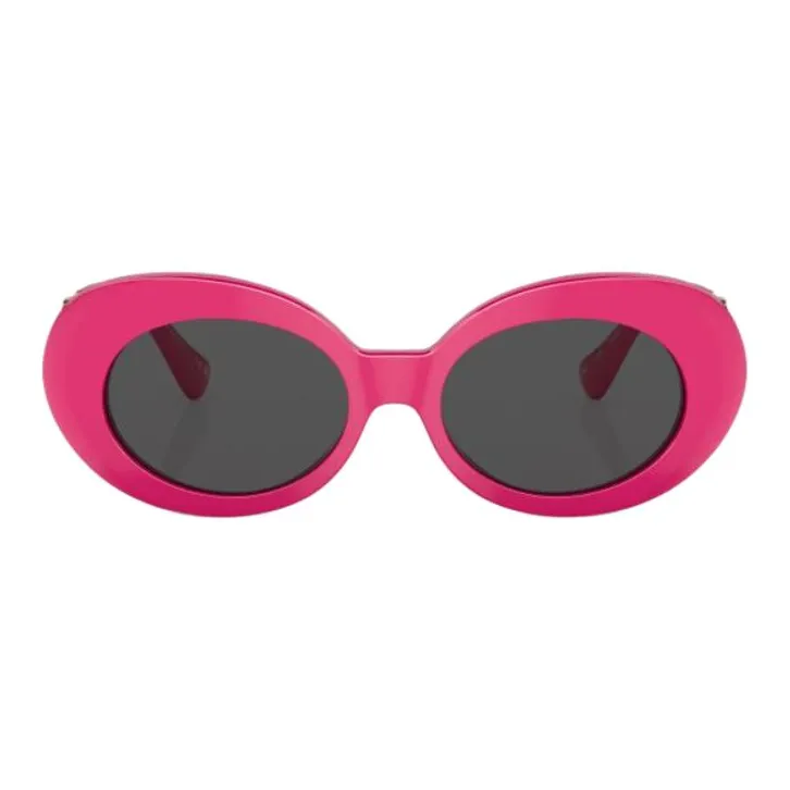 VERSACE Medusa Biggie Oval-frame Sunglasses-1