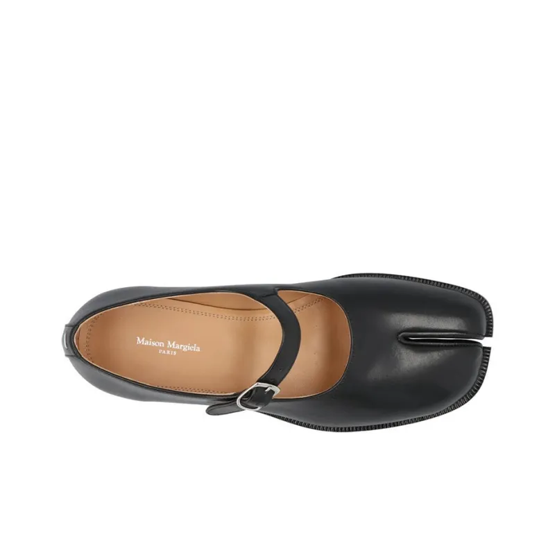 Maison Margiela Tabi Leather Mary Jane Pumps-2