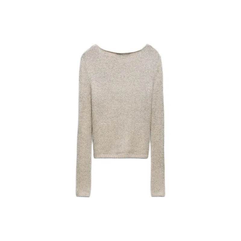 ZARA Knitwear Women's Gold-1
