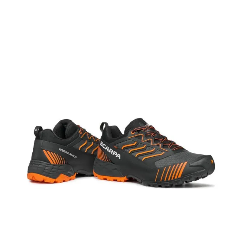SCARPA Ribelle Cushioned Slip-Resistant Low-Top Running Shoes Men's Black-4