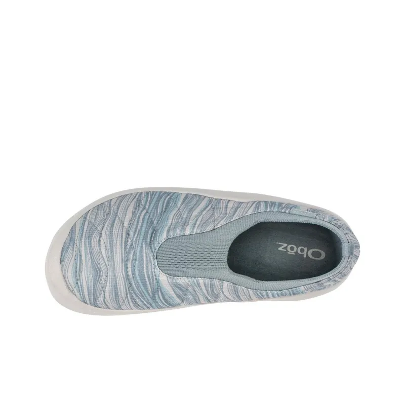 Oboz Footwear Whakatā Puffy Lightweight Low-Top Outdoor Shoes Unisex Blue White-3