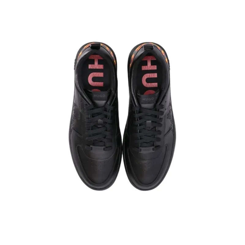 HUGO Kilian Tenn Leather Sneakers-4