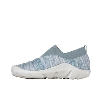 Oboz Footwear Whakatā Puffy Lightweight Low-Top Outdoor Shoes Unisex Blue White