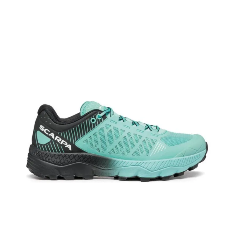 SCARPA Spin Ultra Anti-Slip Wear-Resistant Low-Top Running Shoes Women's Cyan-1