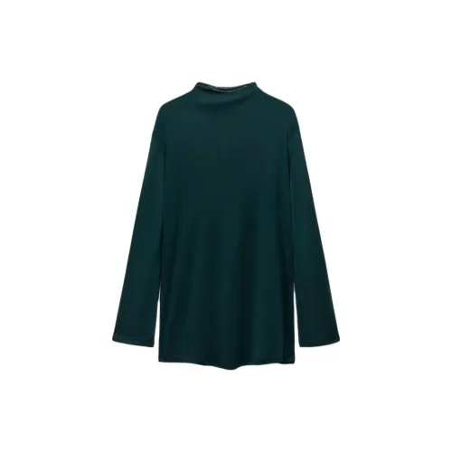 ZARA T-Shirts Women's Green