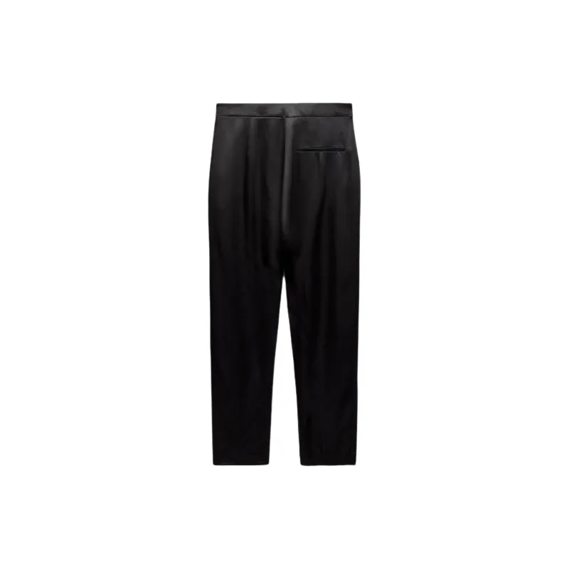 ZARA Casual Pants Women's Black-1