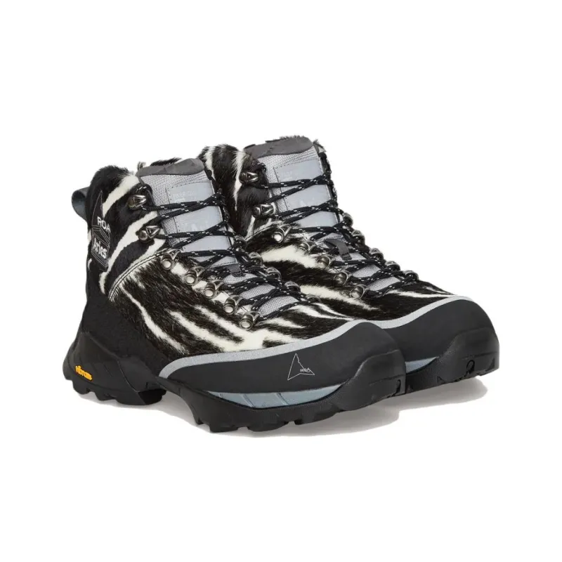 ROA X Aries Andreas Zebra-print Boots-2