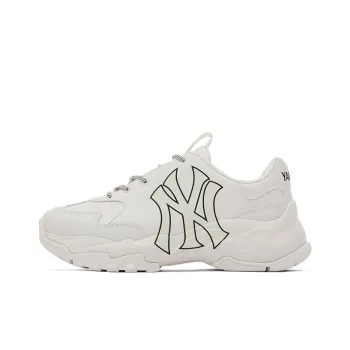 MLB Big Ball Chunky Low Top Chunky Sneakers Unisex Ivory White