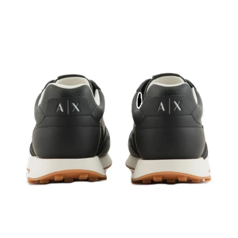 ARMANI EXCHANGE Perforated Panelled Sneakers-3