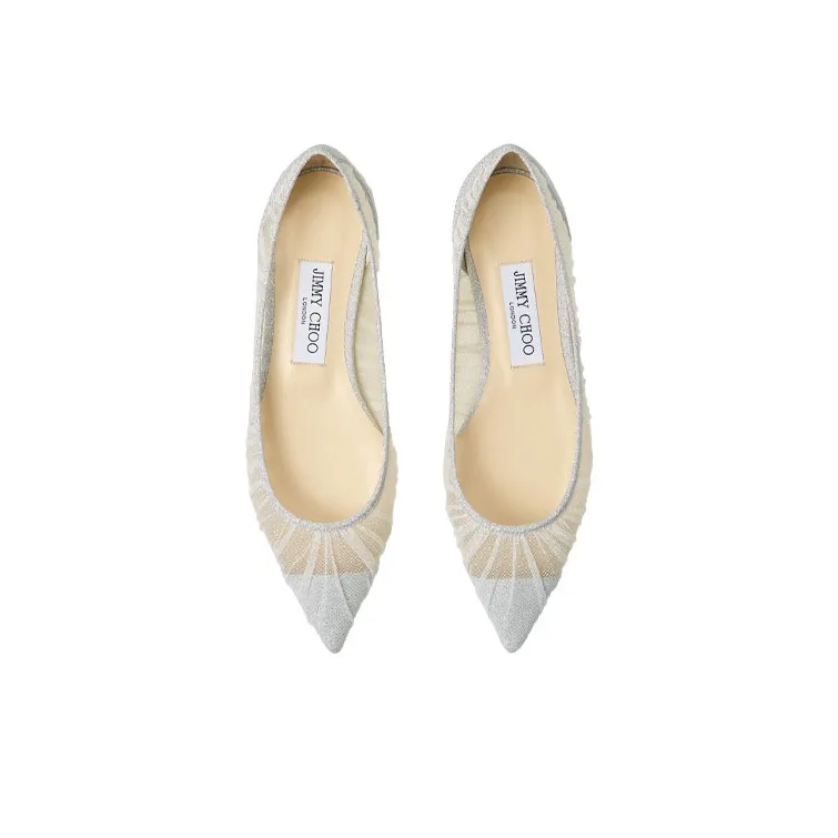 Jimmy Choo Love Mesh Ballerinas-3