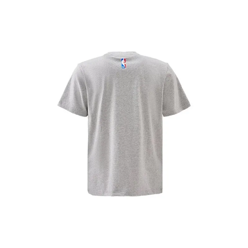 NBA T Shirt Unisex Cool Smoke Gray-1
