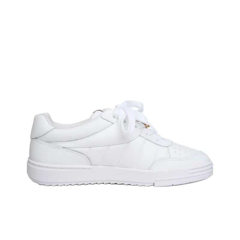 PALM ANGELS Palm Beach University Leather Sneakers-1