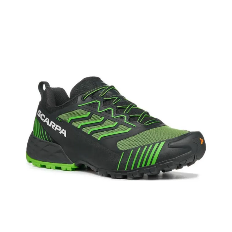 SCARPA Ribelle Cushioned Slip-Resistant Low-Top Running Shoes Men's Green-2