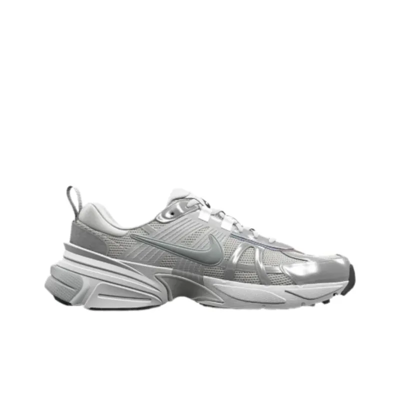 Nike V2K Run Shock Absorbers Low Top Running Shoes Women's Gray-1
