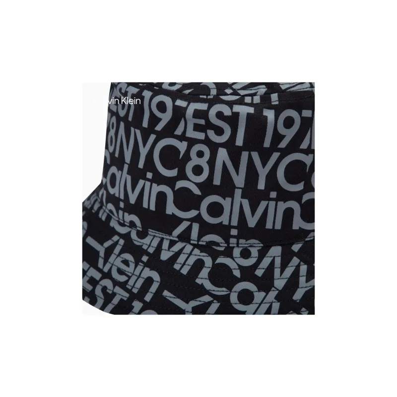 CK/Calvin Klein Cotton Bucket Hats Men's Black-3
