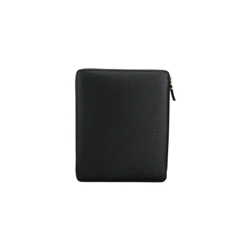 CDG Leather IPad Case Laptop Bag Men's Black